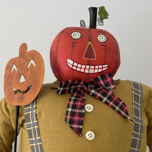 Primitive Pumpkin Head - Picture 2 of 11